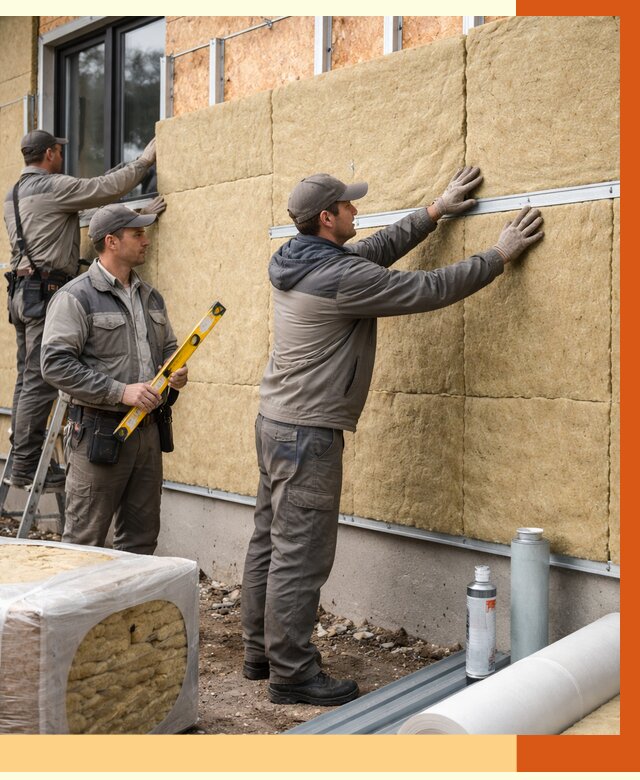 Утепление дома из SIP панелей в Назарово от 6372 руб./м² под ключ | ТепломастерНрв