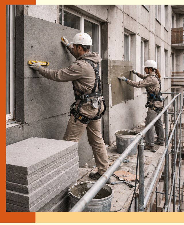 Утепление квартиры снаружи под ключ в Назарово