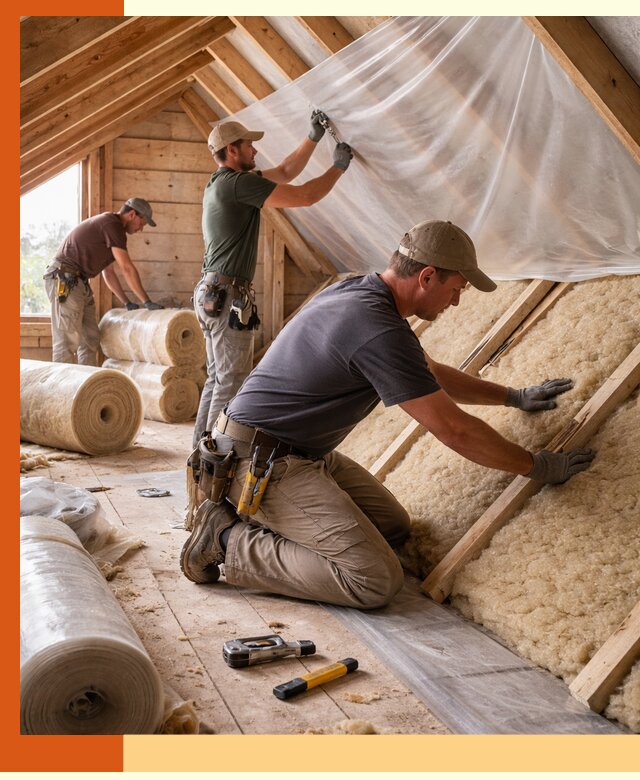 Утепление крыши изнутри в Назарово: профессионально и надежно