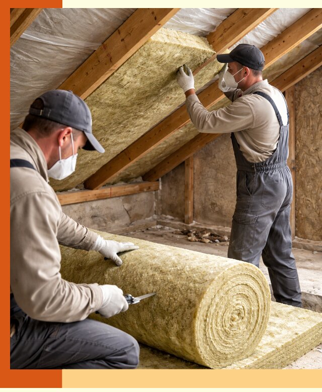 Утепление чердака минватой быстро и качественно в Назарово
