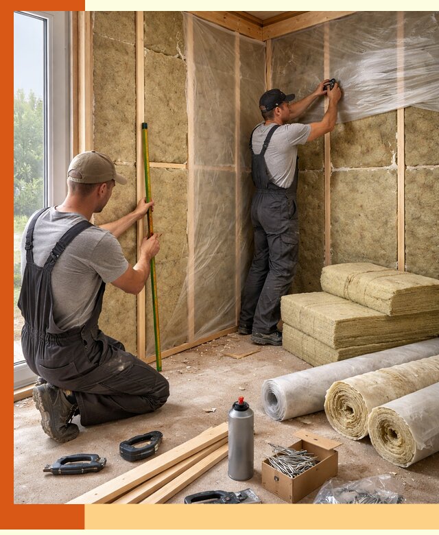 Профессиональное утепление веранды и крыльца в Назарово