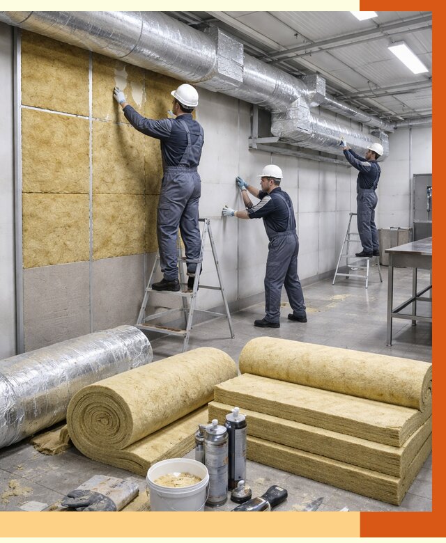 Утепление пищевого цеха в Назарово от 12848 руб./м² — комплексно под ключ | ТепломастерНрв
