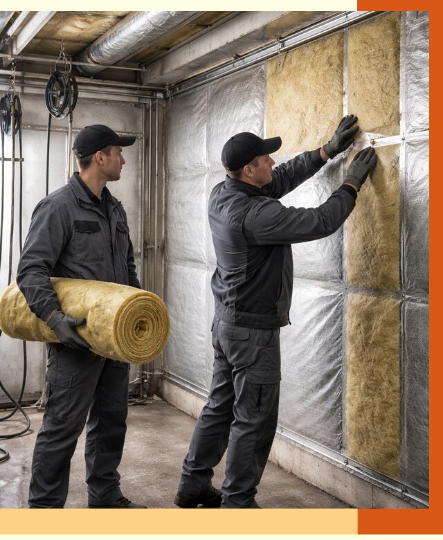 Утепление автомойки в Назарово от 8736 руб./м2 — комплексное утепление под ключ | ТепломастерНрв