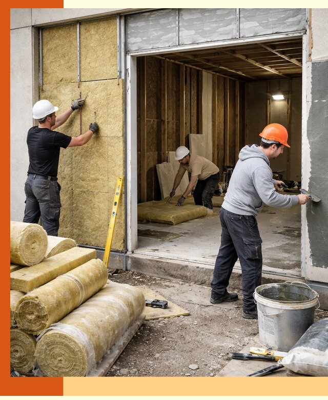 Утепление торгового павильона в Назарово — качественно и энергоэффективно