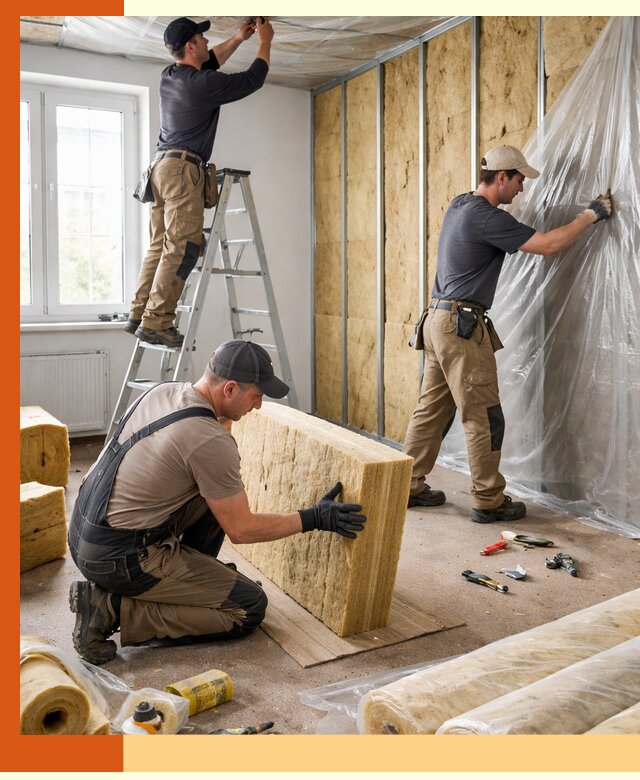 Утепление офисных помещений под ключ в Назарово