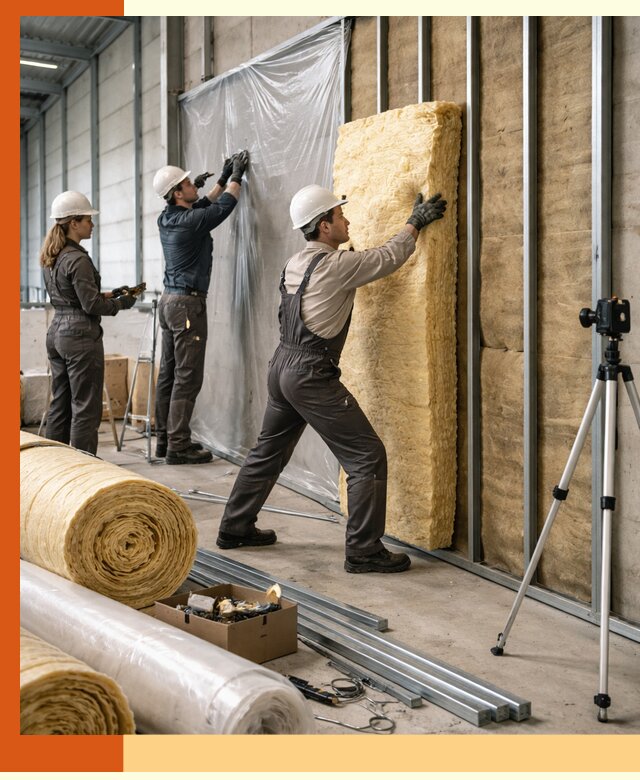 Утепление складского терминала в Назарово профессионально и надёжно