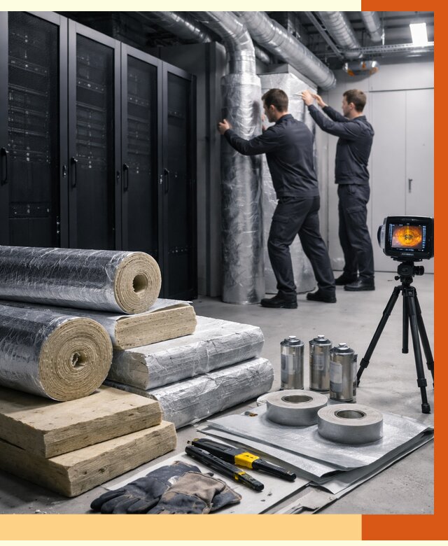 Утепление серверной в Назарово от 8736 руб./м² — комплексно под ключ | ТепломастерНрв