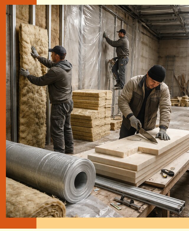 Утепление торгового склада в Назарово с энергоэффективными решениями