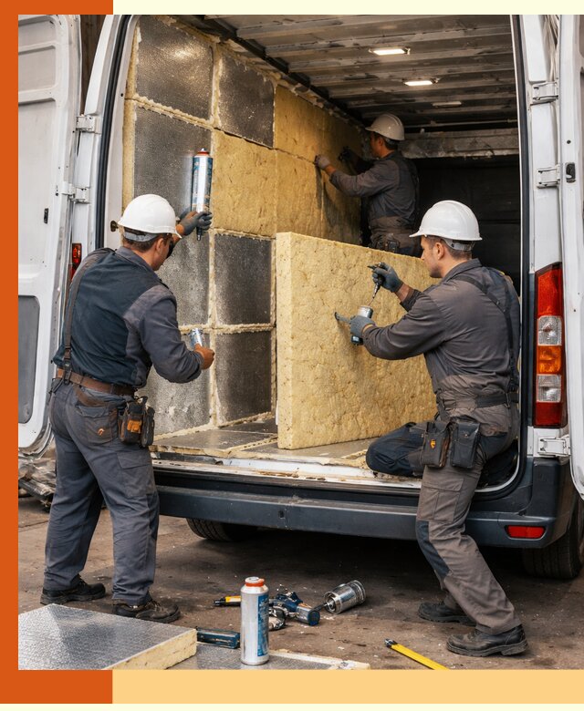 Утепление фургона-рефрижератора в Назарово для сохранения температуры