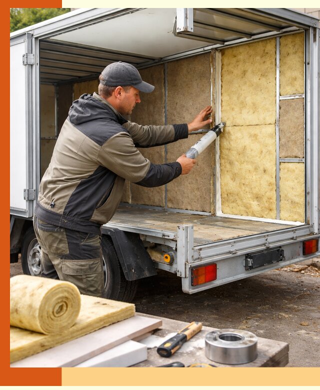 Профессиональное утепление прицепа в Назарово для любых условий