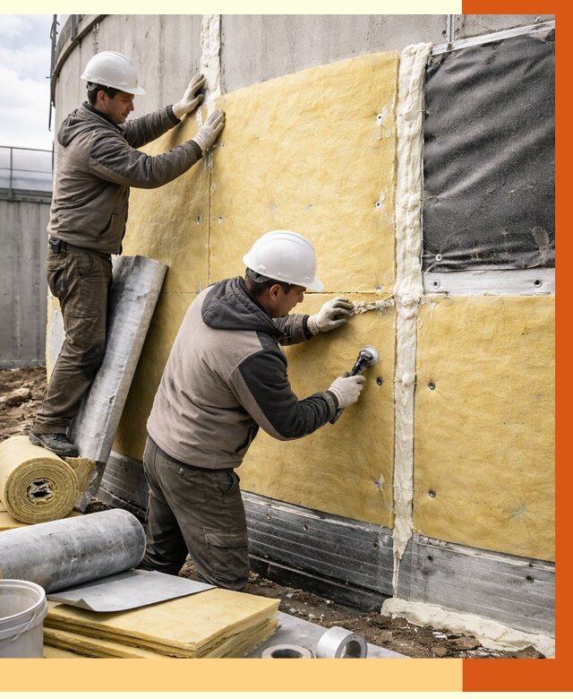 Утепление резервуара в Назарово от 28265 руб/м2 — монтаж ППУ и комплекс под ключ | ТепломастерНрв