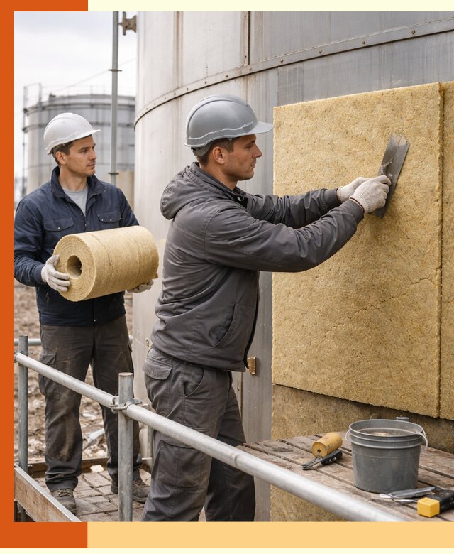 Профессиональное утепление резервуара и теплоизоляция в Назарово