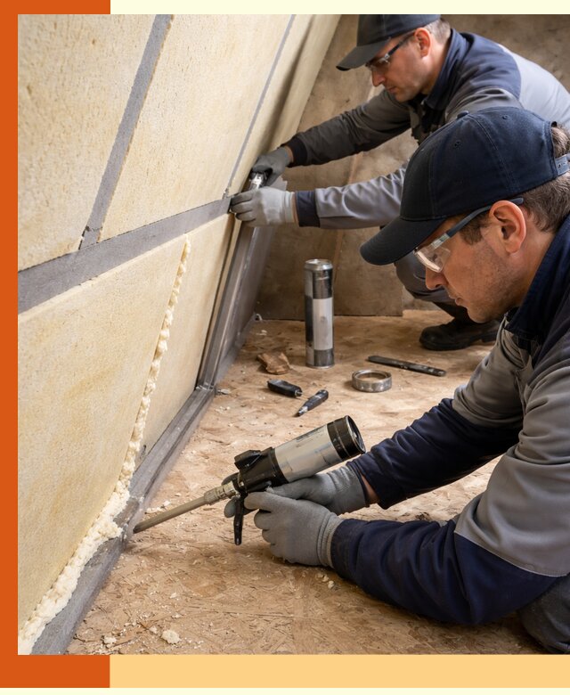 Герметизация стыков ППУ в Назарово — надежное уплотнение швов