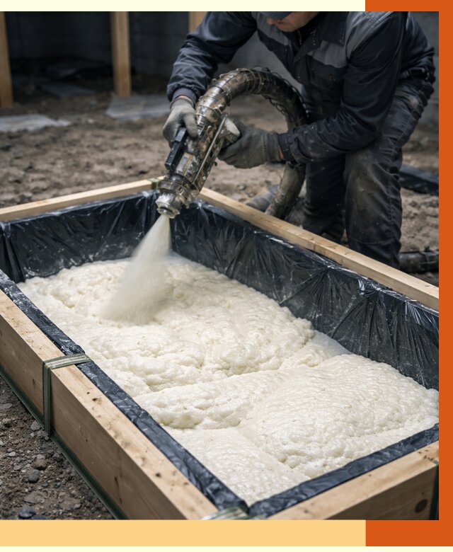 Заливка ППУ в формы в Назарово от 2570 руб. — утепление форм под ключ | ТепломастерНрв