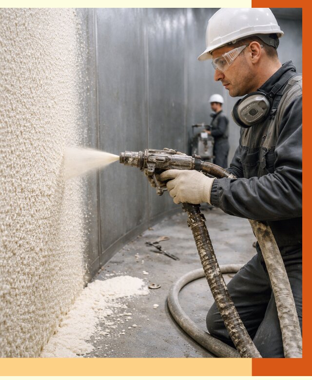 Утепление резервуара жидкой теплоизоляцией в Назарово от 66807 руб. под ключ | ТепломастерНрв