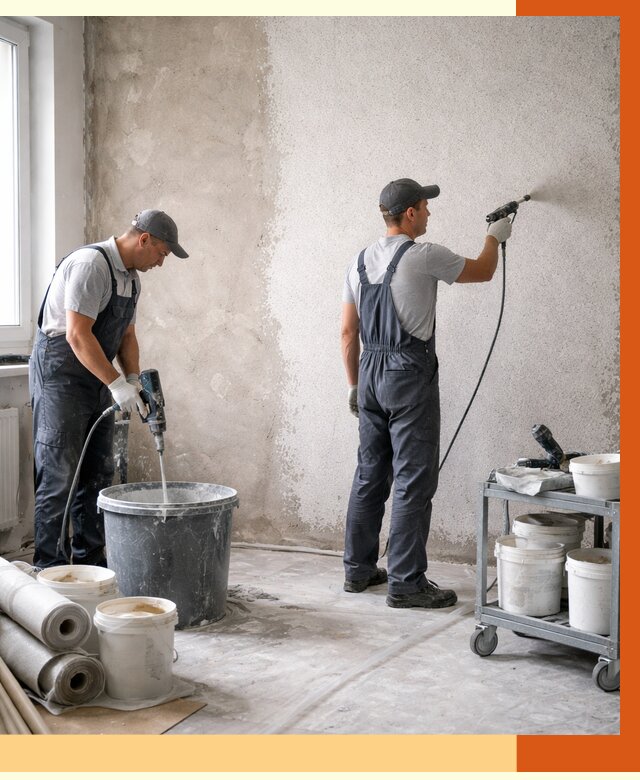 Утепление стен жидкой теплоизоляцией в Назарово от 4317 руб/м² | ТепломастерНрв