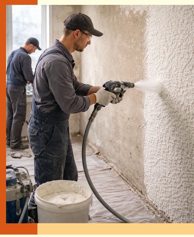 Утепление стен жидкой теплоизоляцией в Назарово для квартир и домов