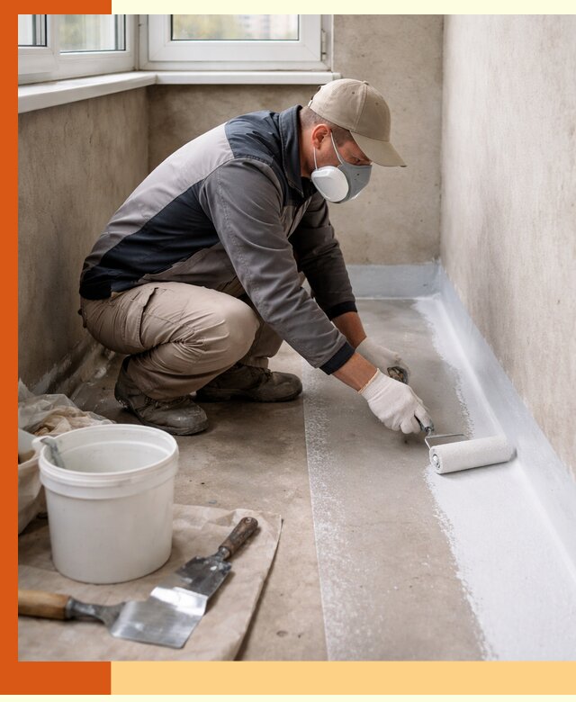 Утепление балкона жидкой теплоизоляцией в Назарово