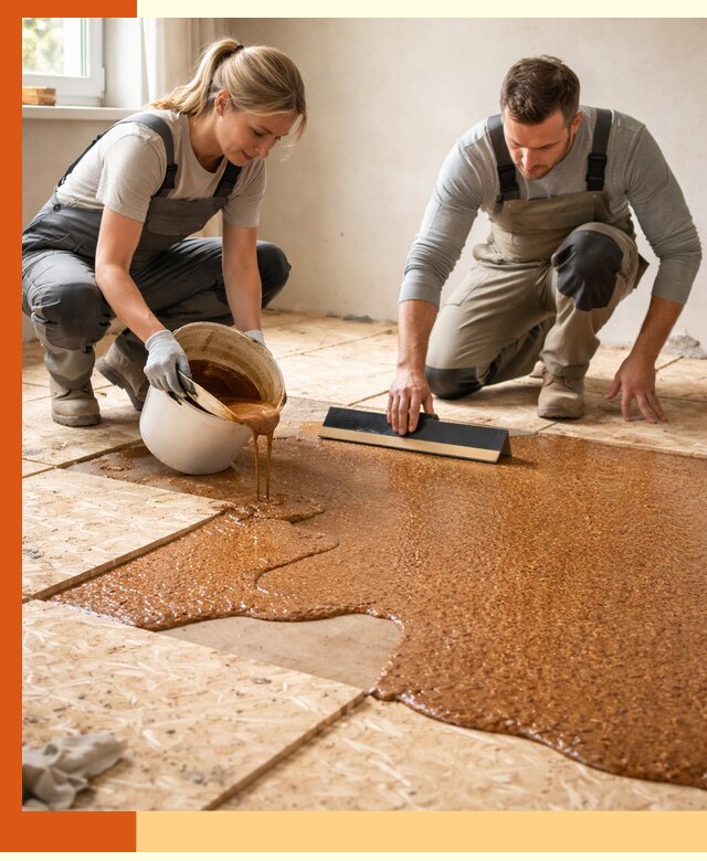 Утепление пола жидкой пробкой в Назарово для квартир и домов