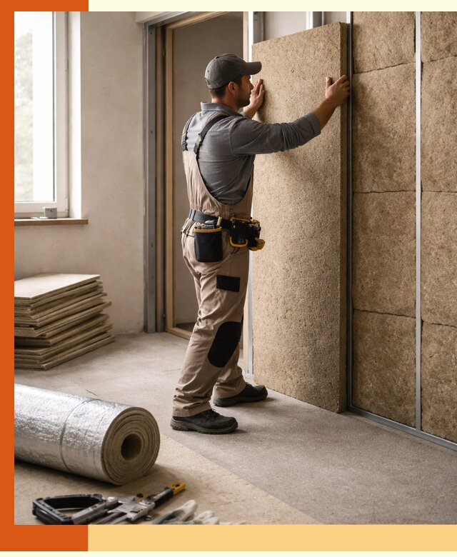 Шумоизоляция дома в Назарово — комплексная защита от шума