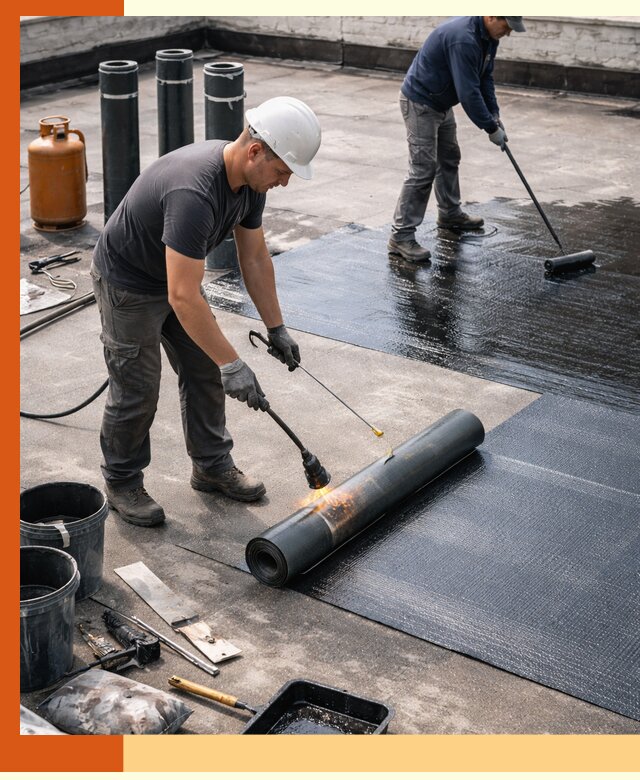 Гидроизоляция кровли в Назарово — надежная защита от протечек