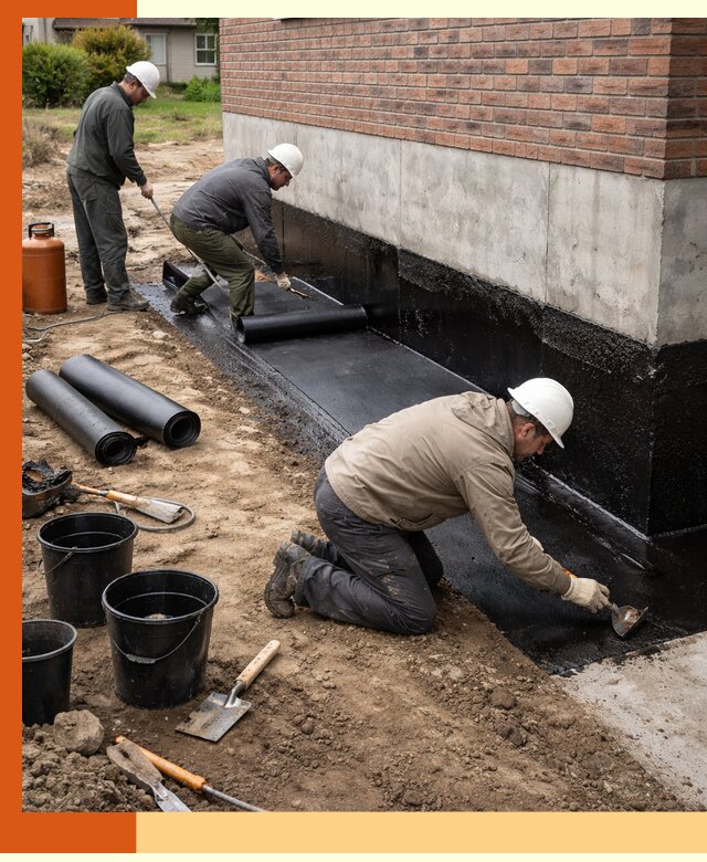 Гидроизоляция фундамента в Назарово: надежная защита строений