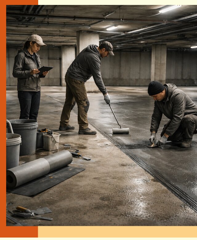 Гидроизоляция паркинга в Назарово: качественная защита зданий