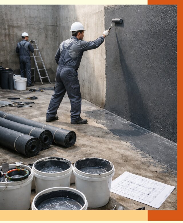 Гидроизоляция резервуара в Назарово от 123336 руб. под ключ | ТепломастерНрв