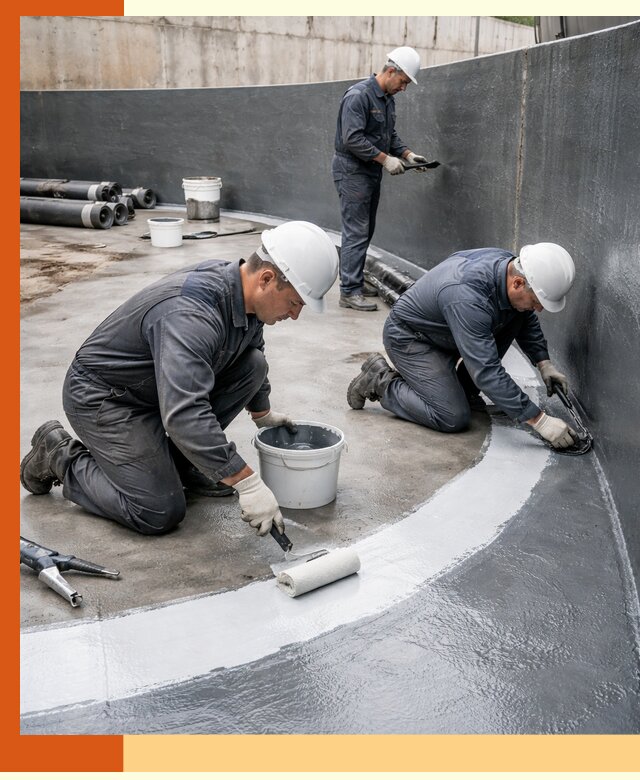 Гидроизоляция резервуара для топлива в Назарово