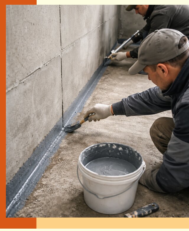 Гидроизоляция швов зданий и конструкций в Назарово