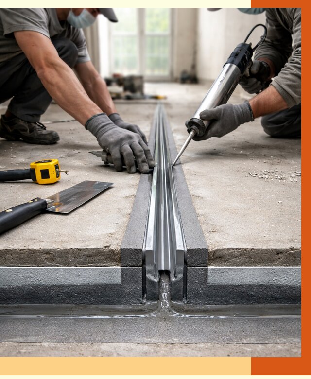 Гидроизоляция деформационного шва в Назарово от 7709 руб. под ключ | ТепломастерНрв