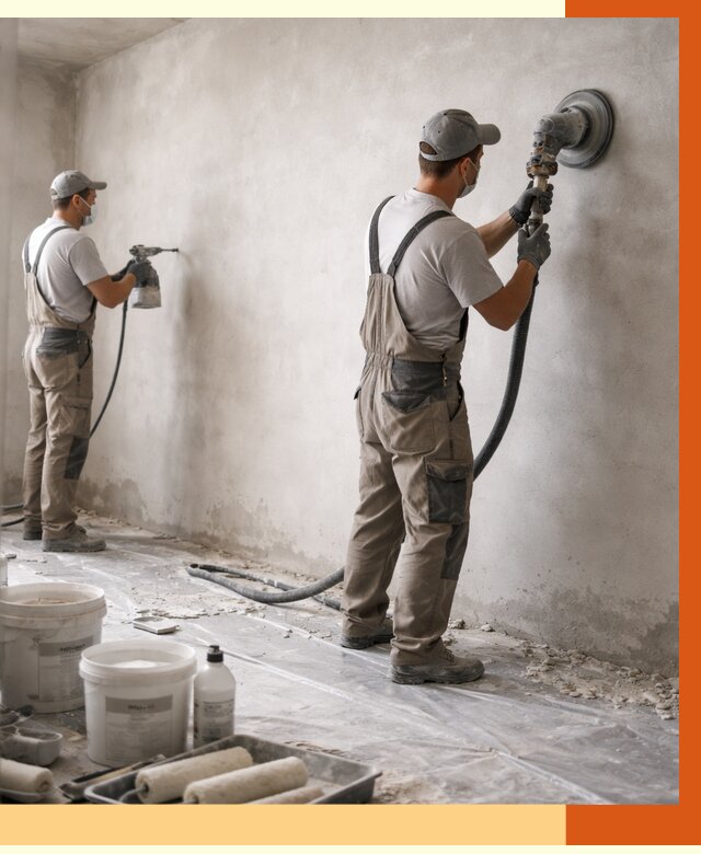 Подготовка поверхности под напыление в Назарово от 1233 руб. — ТепломастерНрв