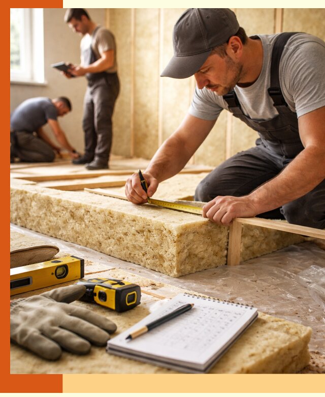 Расчет толщины утеплителя для зданий и помещений в Назарово