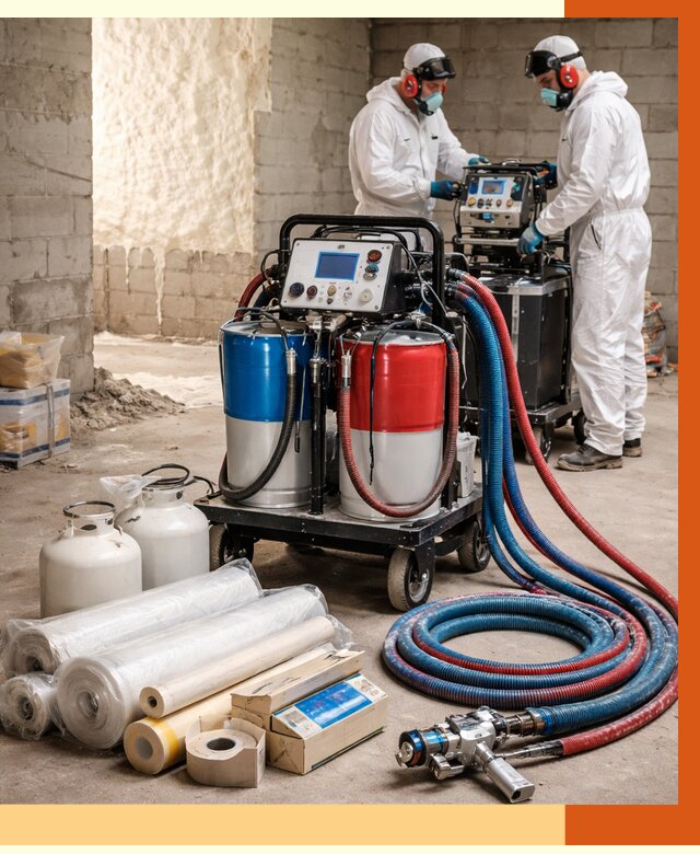 Аренда установки для напыления ППУ в Назарово от 35973 руб. | ТепломастерНрв